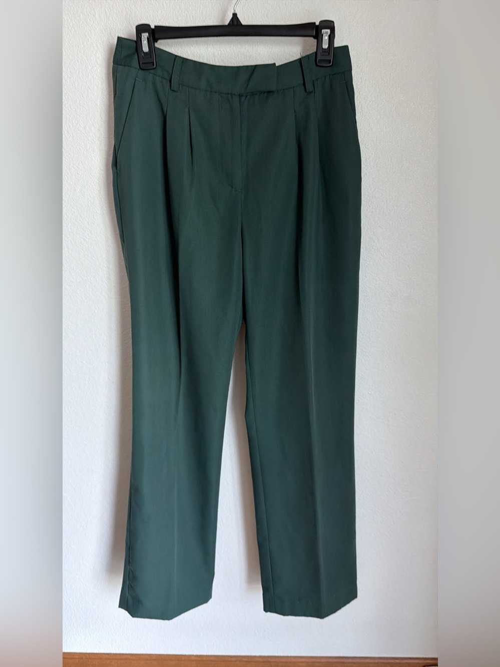 Vintage JG Hook Women's Straight Dress Pant Trousers, Forest Green - Size 6 Tall